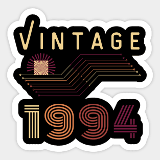 28 Year Old Retro Gift Vintage 1994 Classic Sticker